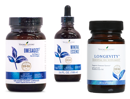 Omegagize, Longevity and Mineral Essence by Young Living